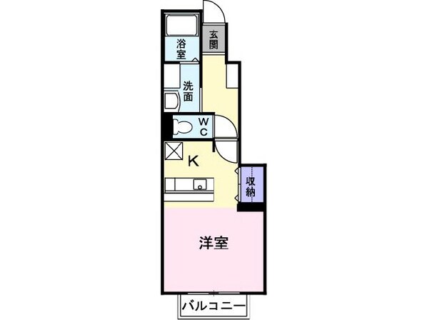 プラシード(長沢)の物件間取画像